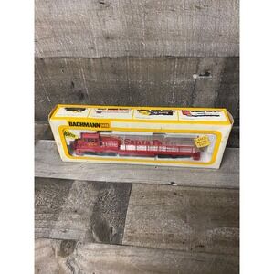 Bachmann HO Scale GE U36B Diesel Electric Train Chrome Santa Fe 0633